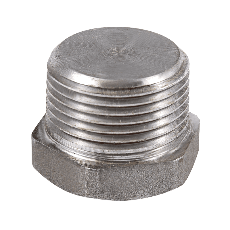 Bouchon à tête carrée forgé