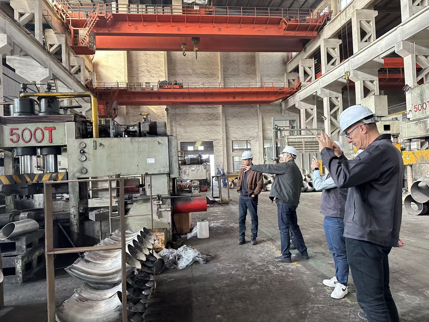 La visite d'un client mène à un nouvel accord de commande